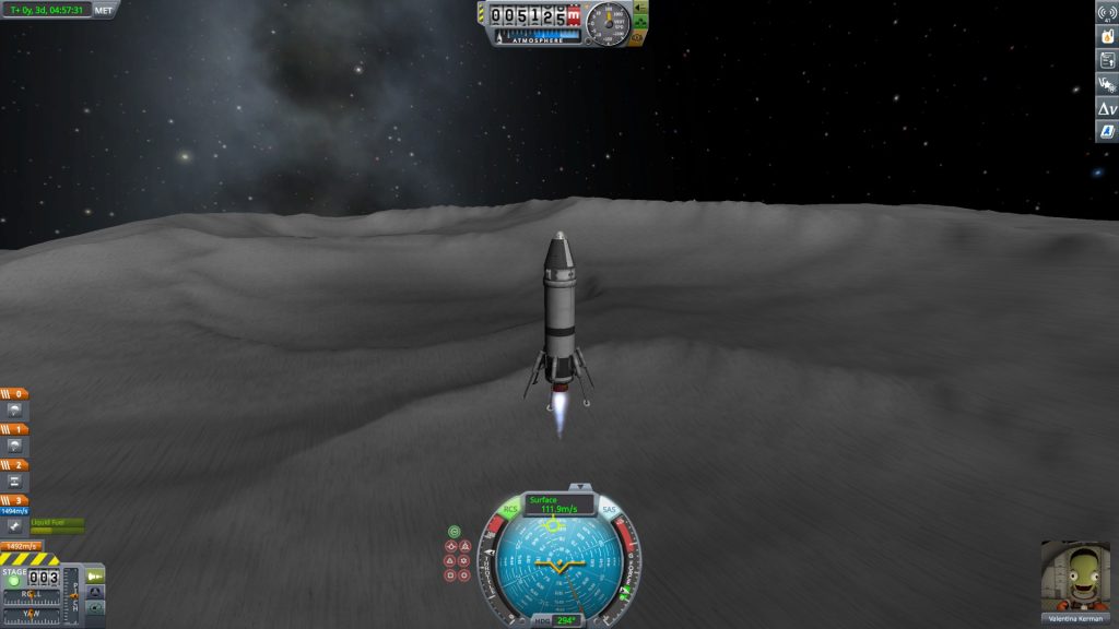 Kerbal Space Program Escaping Mun