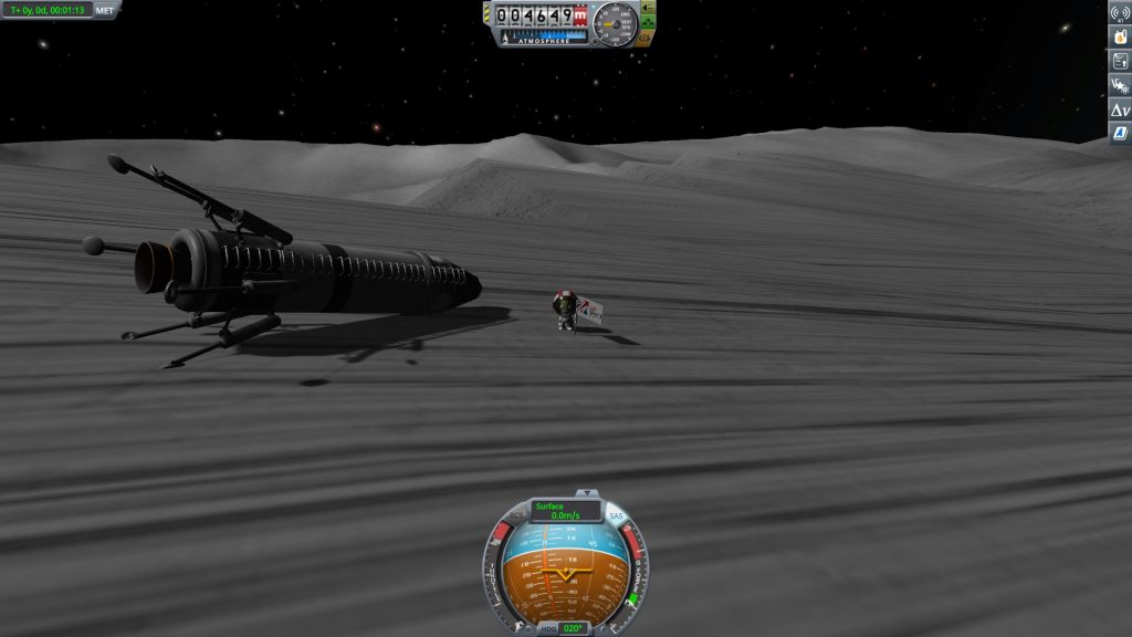 Kerbal Space Program Mun Landing