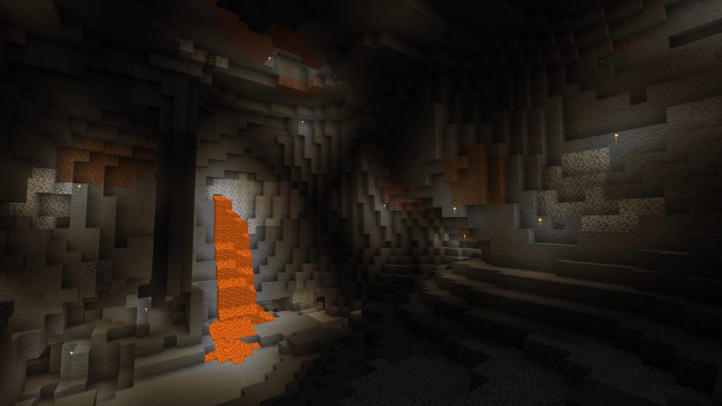 Minecraft Cavern