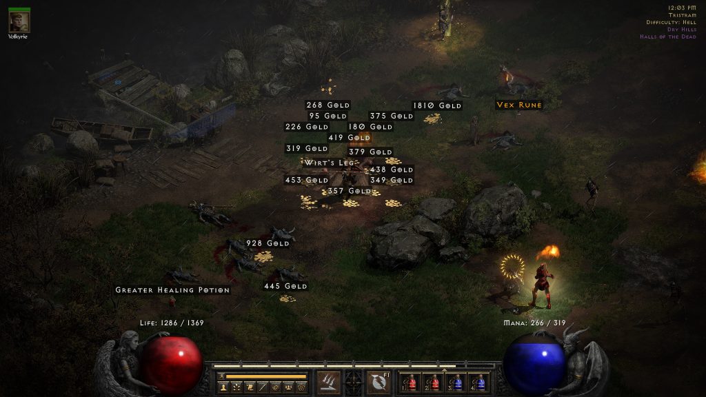 Diablo II Resurrected: Vex Rune